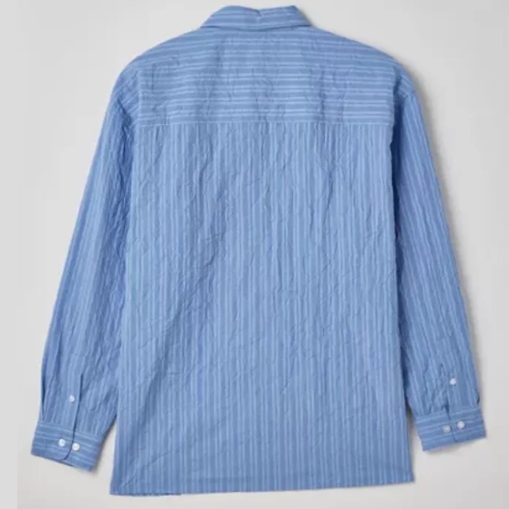 Standard Cloth Crinkle Stripe Shirt - Picture 5 of 5